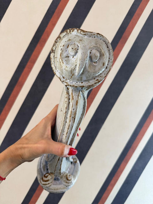 Coruja em Cerâmica Artesanal II