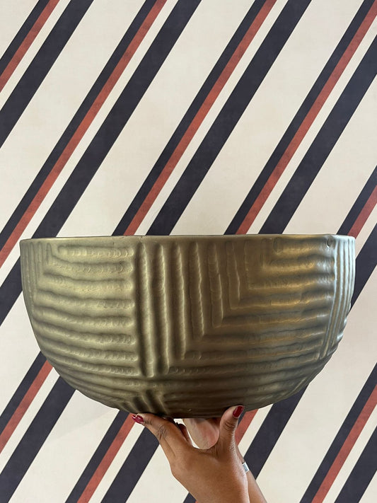 Bowl de Metal Dourado