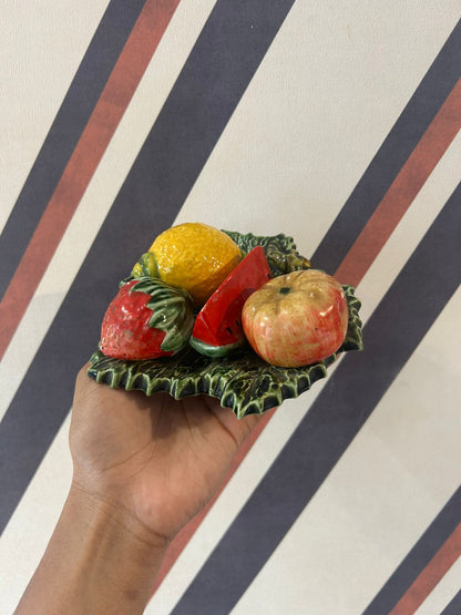 Prato Decorativo Frutas