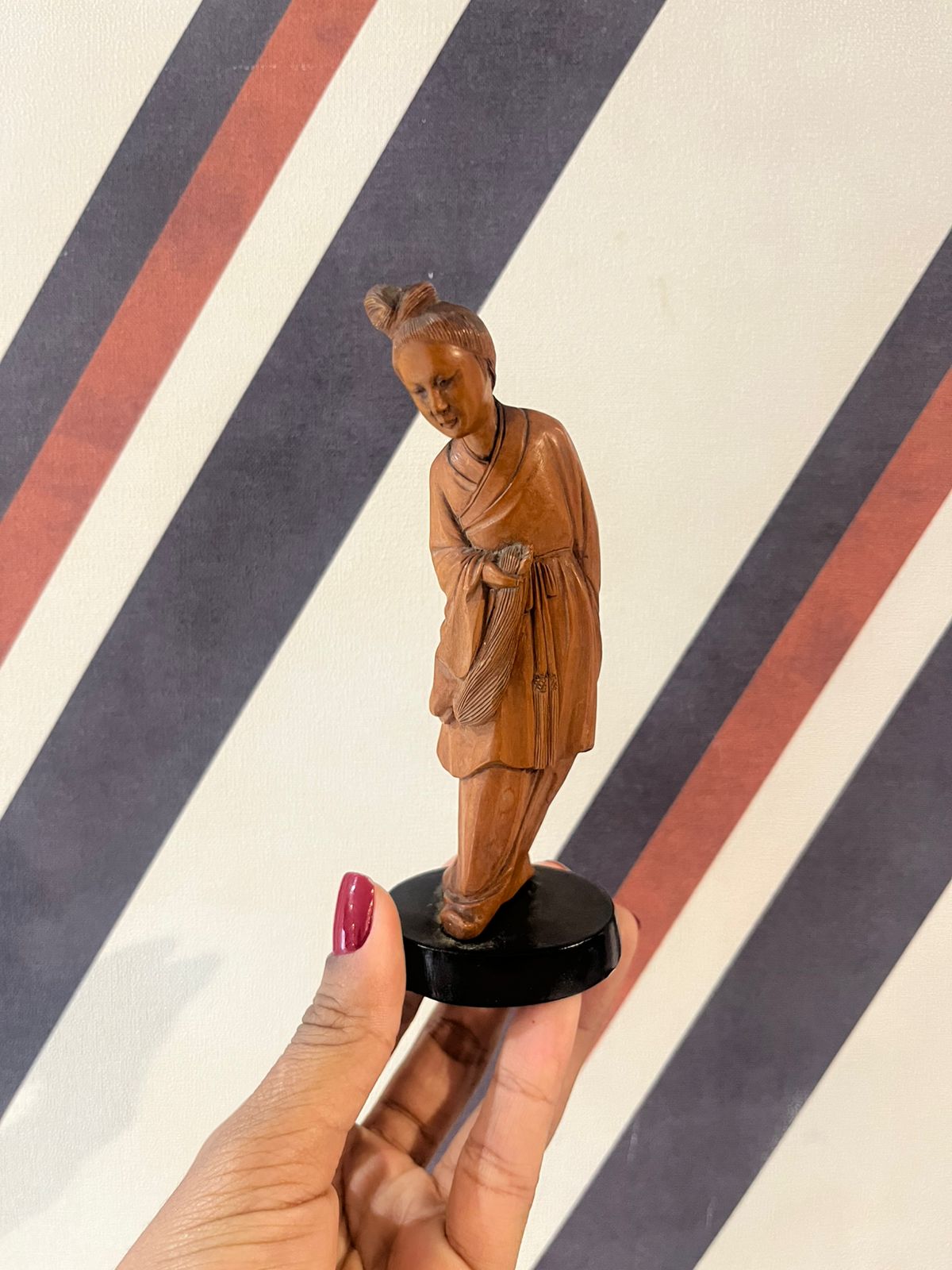 Escultura Gueixa Séc XIX