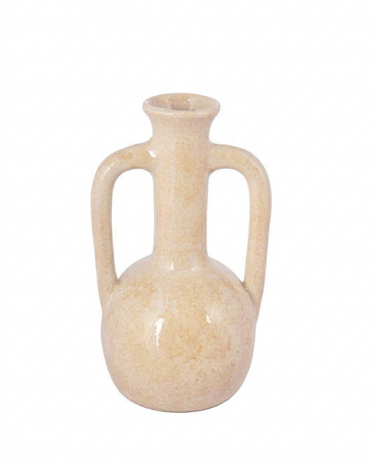 Vaso Cerâmica Ivory M