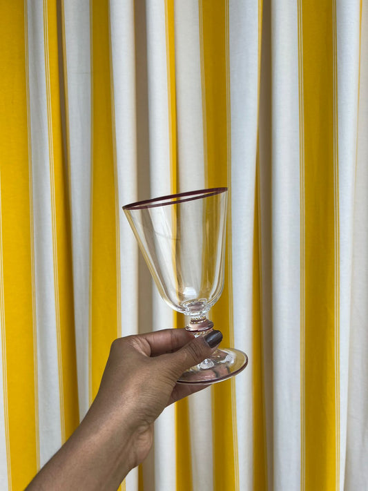 Taça Friso Vermelho