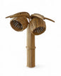 Arandela Coqueiro Rattan