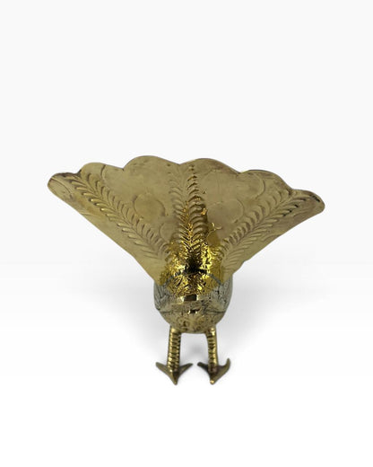 Escultura Pássaro Bronze