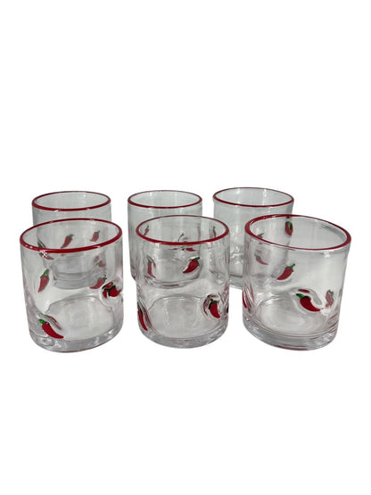 Set 6 Copos Pimenta
