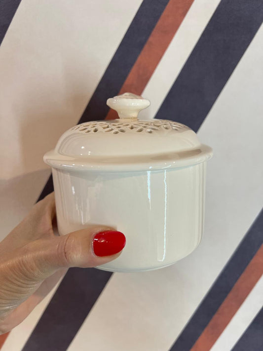 Açucareiro Botão Royal Creamware