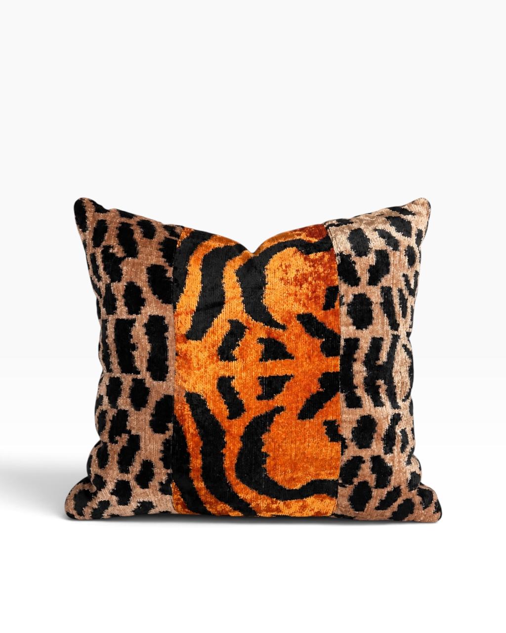 Almofada Ikat Veludo Savana II 40x35