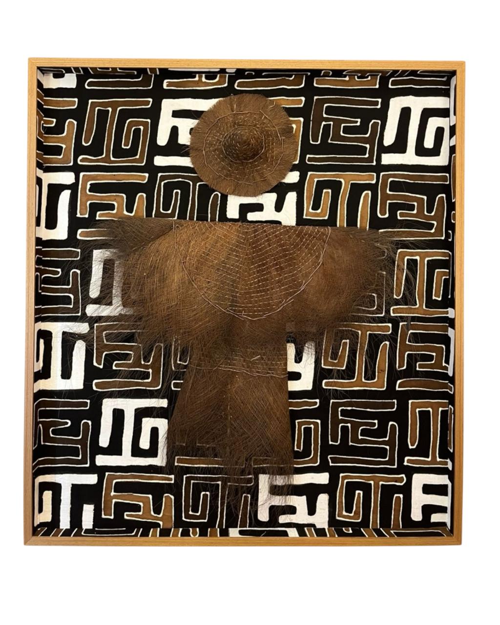 Conjunto Palha Japonês Emoldurado