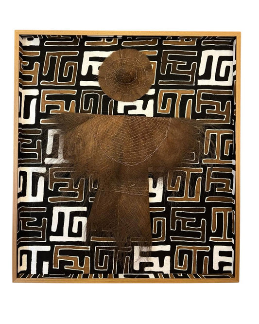 Conjunto Palha Japonês Emoldurado