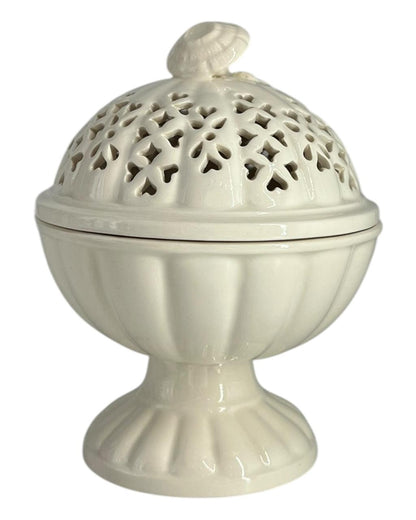 Açucareiro c/ pé Royal Creamware