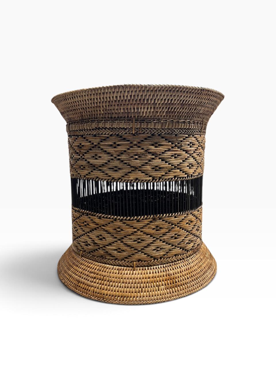Mesa Lateral Rattan Tambor