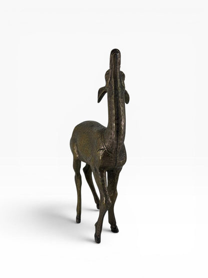 Escultura Cervo em Bronze III