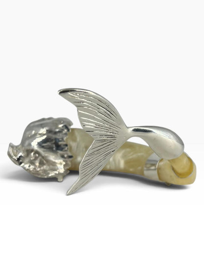 Escultura Peixe Madrepérola