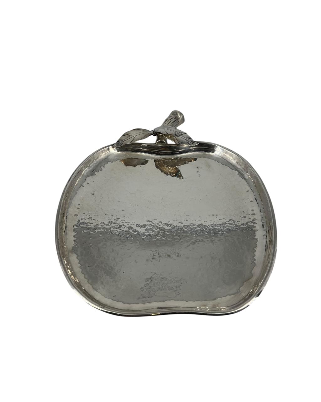 Bandeja Maçã em Prata