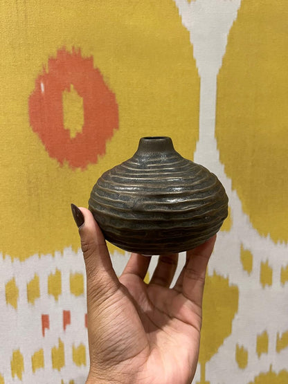 Vaso Organic Bronze