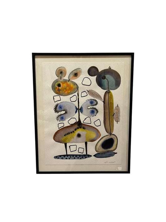 Quadro Aquarela 32 48x37