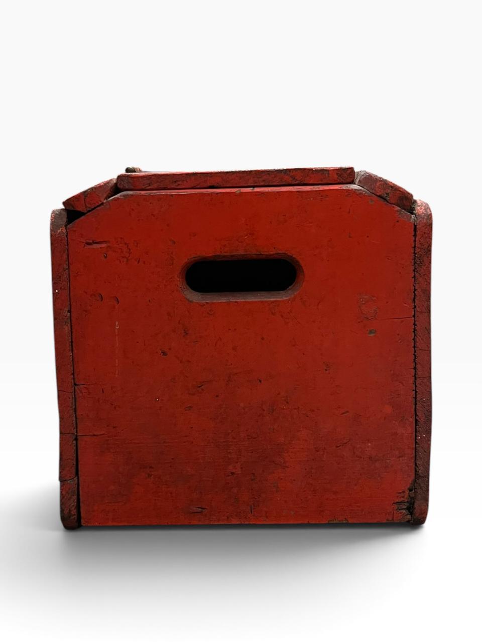 Baú Vintage  Vermelho