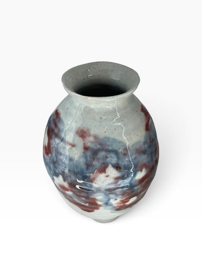 Vaso Azul e Sangue de Boi M