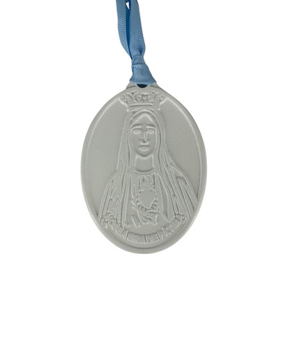 Medalha Nossa Sra De Fátima P - Branca